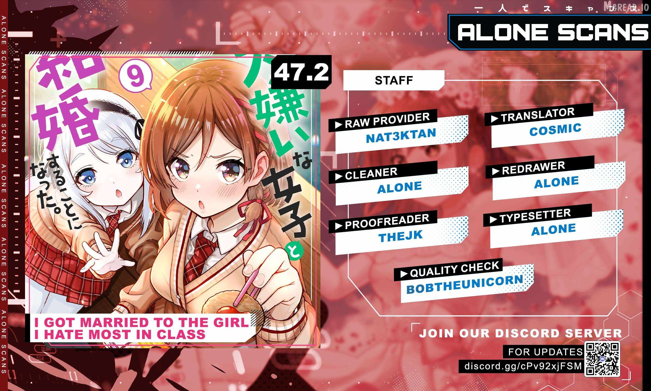 Class no Daikirai na Joshi to Kekkon Suru Koto ni Natta Ch.47-2 p2