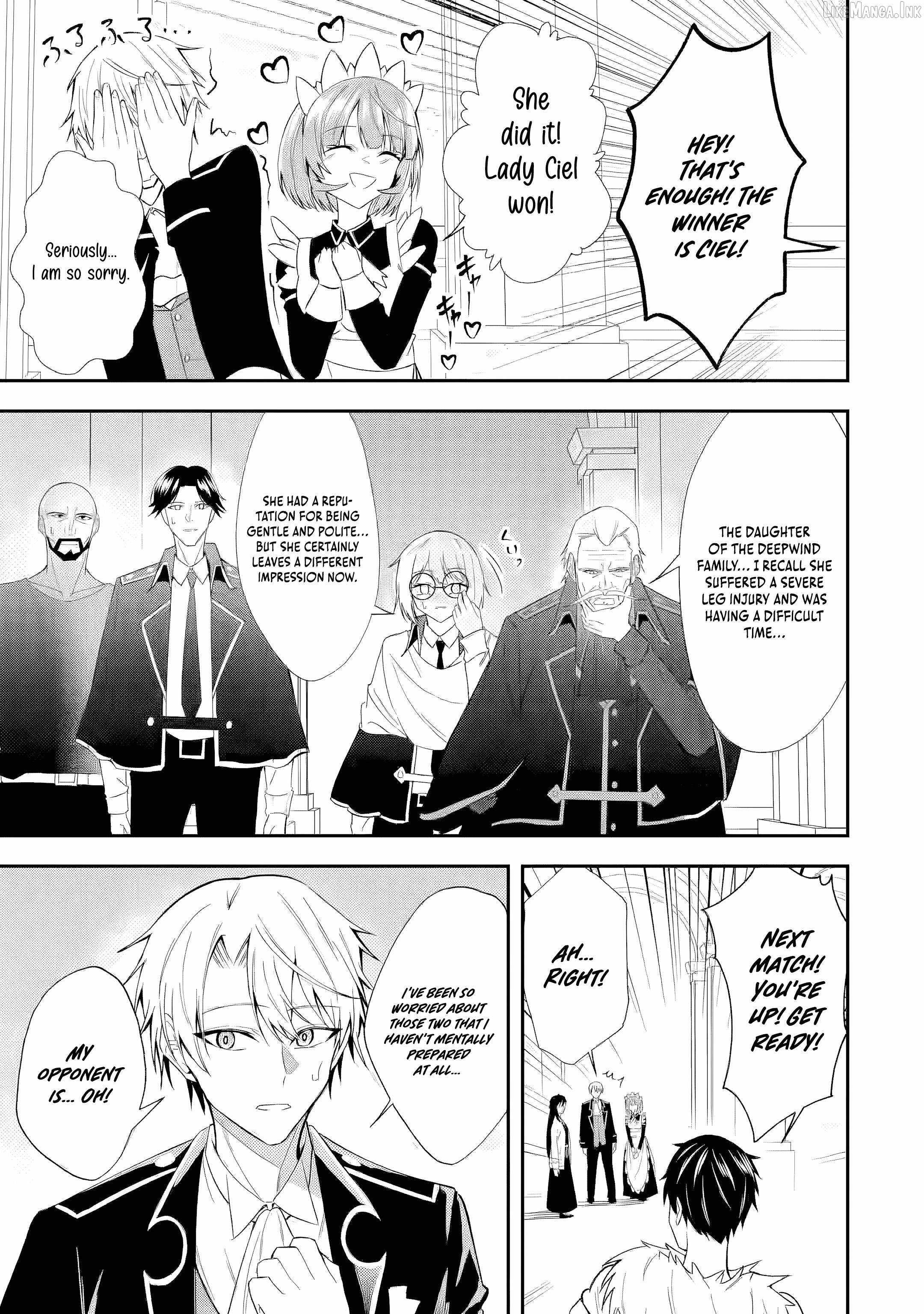 Shokei Flag No Akuyaku Kizoku Ni Tensei Shitaga, Shinitakunainode Yami Maho Wo Kiwamete Heroine Tachi Wo Sukuimasu Byojakuna Heroine Wo Care Shitara Naze Ka Ore Ga Dekiai Sareta Ken Ch.4 p16