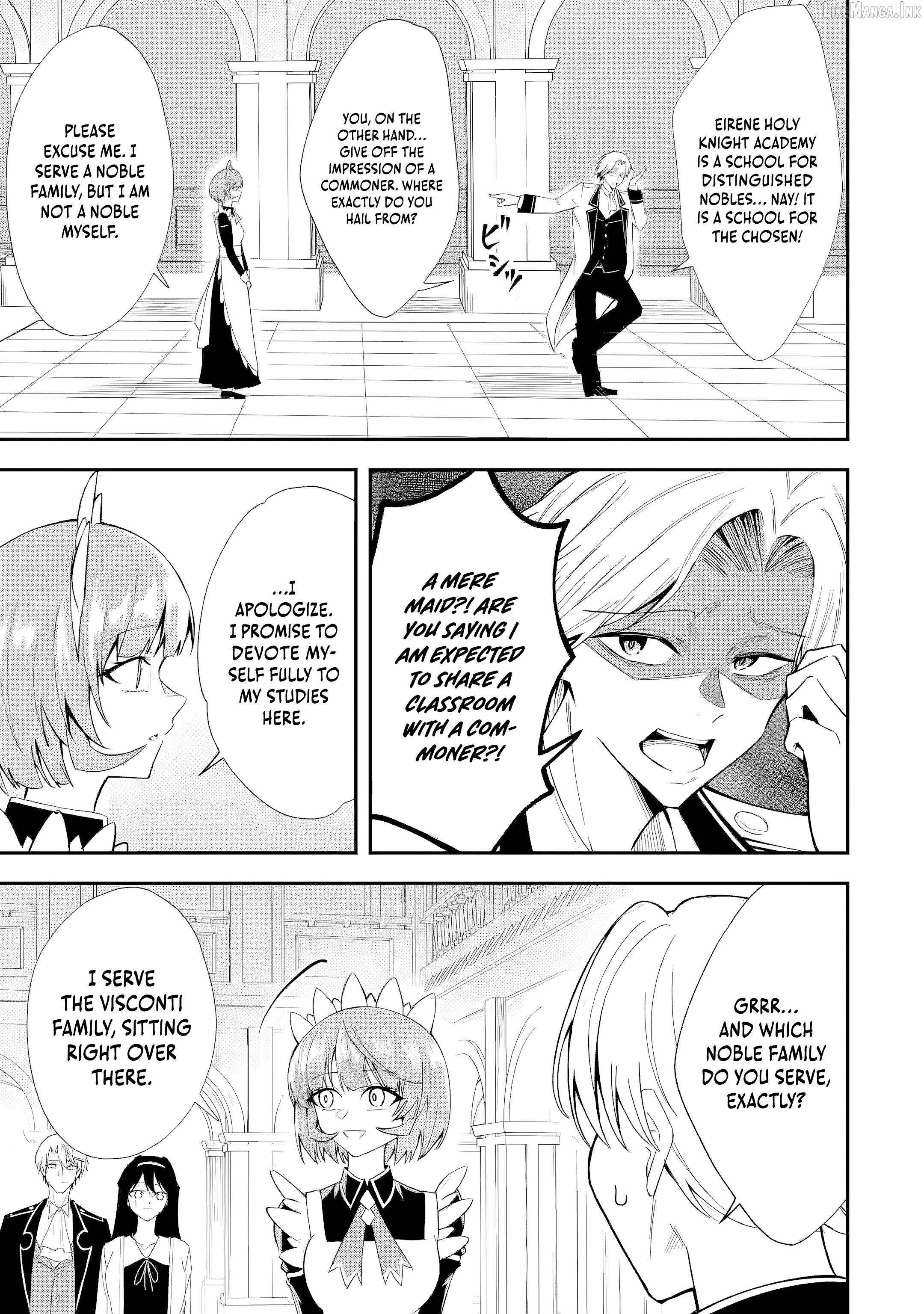 Shokei Flag No Akuyaku Kizoku Ni Tensei Shitaga, Shinitakunainode Yami Maho Wo Kiwamete Heroine Tachi Wo Sukuimasu Byojakuna Heroine Wo Care Shitara Naze Ka Ore Ga Dekiai Sareta Ken Ch.4 p8
