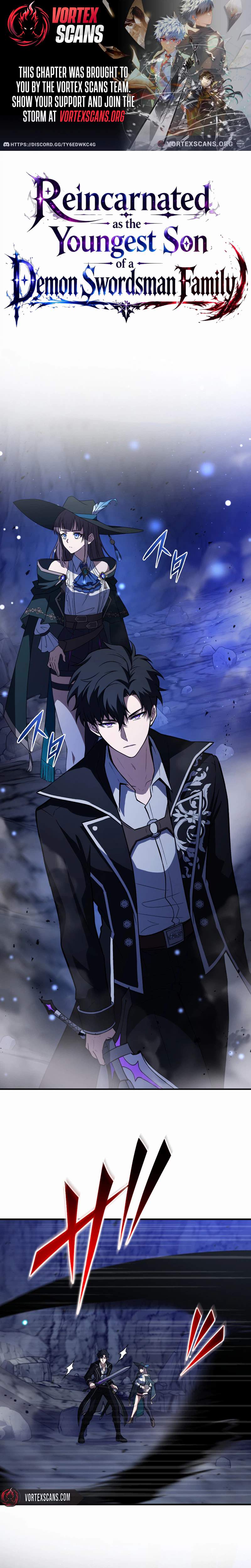 Reincarnated as the Youngest Son of a Demon Swordsman Family Ch.17 p1
