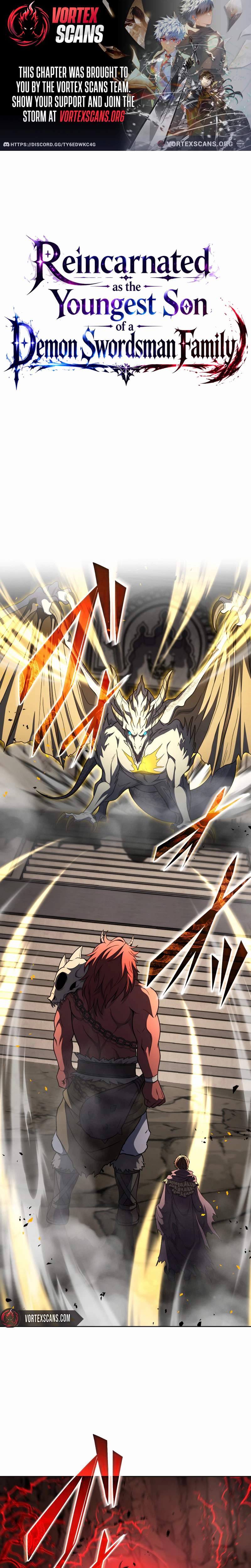 Reincarnated as the Youngest Son of a Demon Swordsman Family Ch.21 p1
