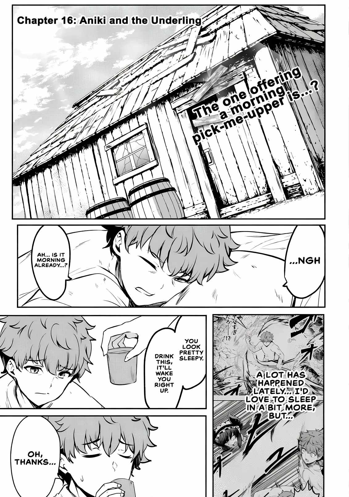 No matter how hard I tried, I was banished from level 0 for a thousand years ~The boy who was called the enemy of god meets the goddess of company slaves and gains the strongest power~ Ch.16 p1