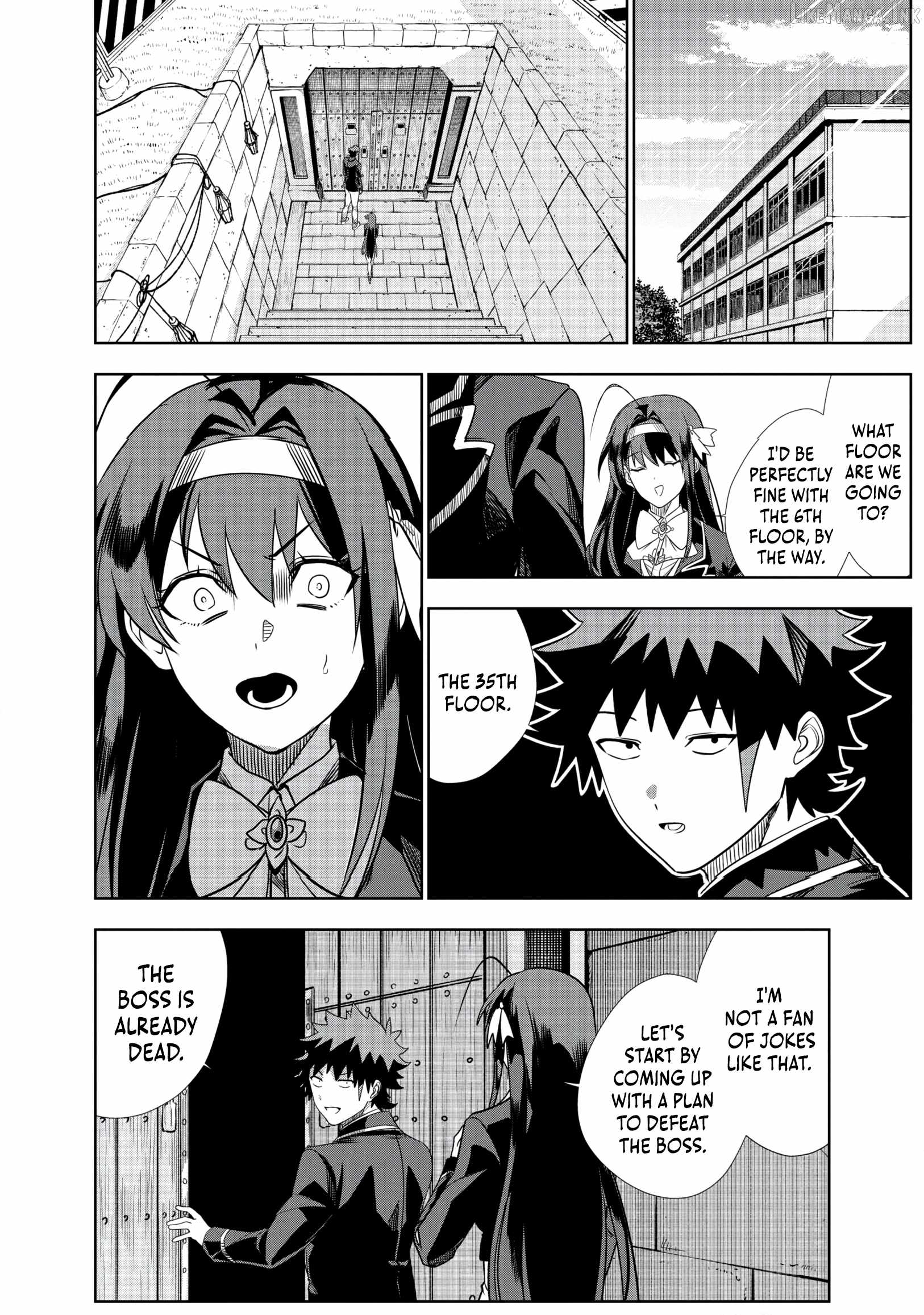 Dungeon Gakuen no Teihen ni Tensei Shita kedo, Naze ka Ore ni wa Kouryaku Hon ga Aru Ch.28 p16