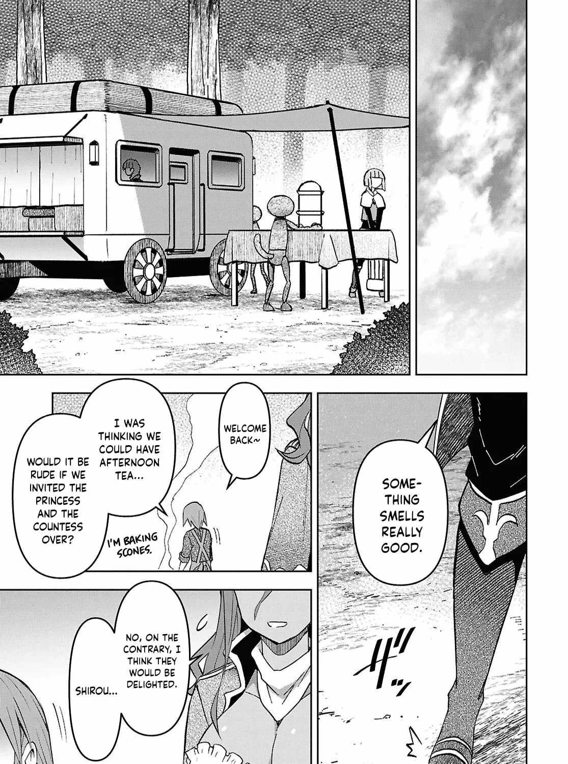 Dungeon Tou de Yadoya wo Yarou! Souzou Mahou wo Moratta Ore no Hosoude Hanjouki Ch.60 p23