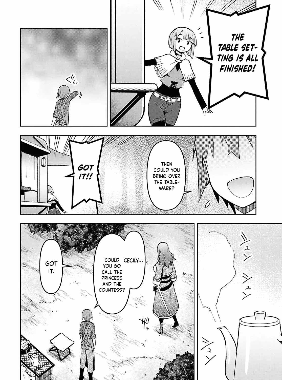 Dungeon Tou de Yadoya wo Yarou! Souzou Mahou wo Moratta Ore no Hosoude Hanjouki Ch.60 p33