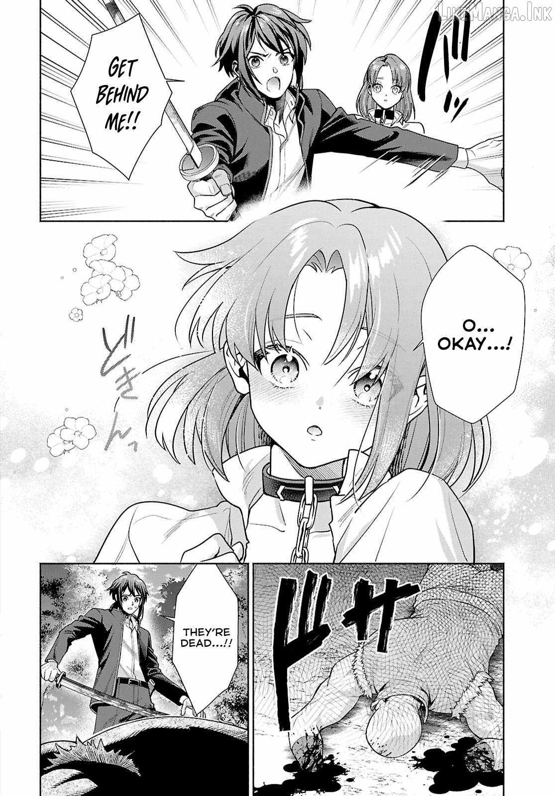 Muramura Shiteshimau Noroi no Youtou to Issho ni Isekai e Mayoikonde Shimatta Ken: Moto no Sekai e Kaeru tame ni Dorei o Hikiite Harem Party de Dungeon Kouryaku Shimasu Ch.1 p33