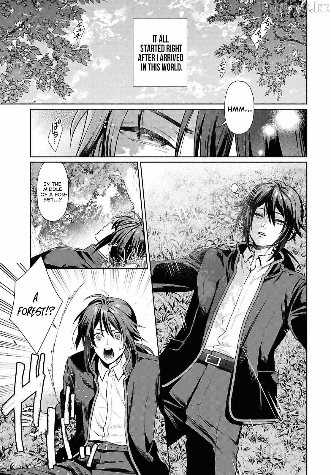 Muramura Shiteshimau Noroi no Youtou to Issho ni Isekai e Mayoikonde Shimatta Ken: Moto no Sekai e Kaeru tame ni Dorei o Hikiite Harem Party de Dungeon Kouryaku Shimasu Ch.1 p4