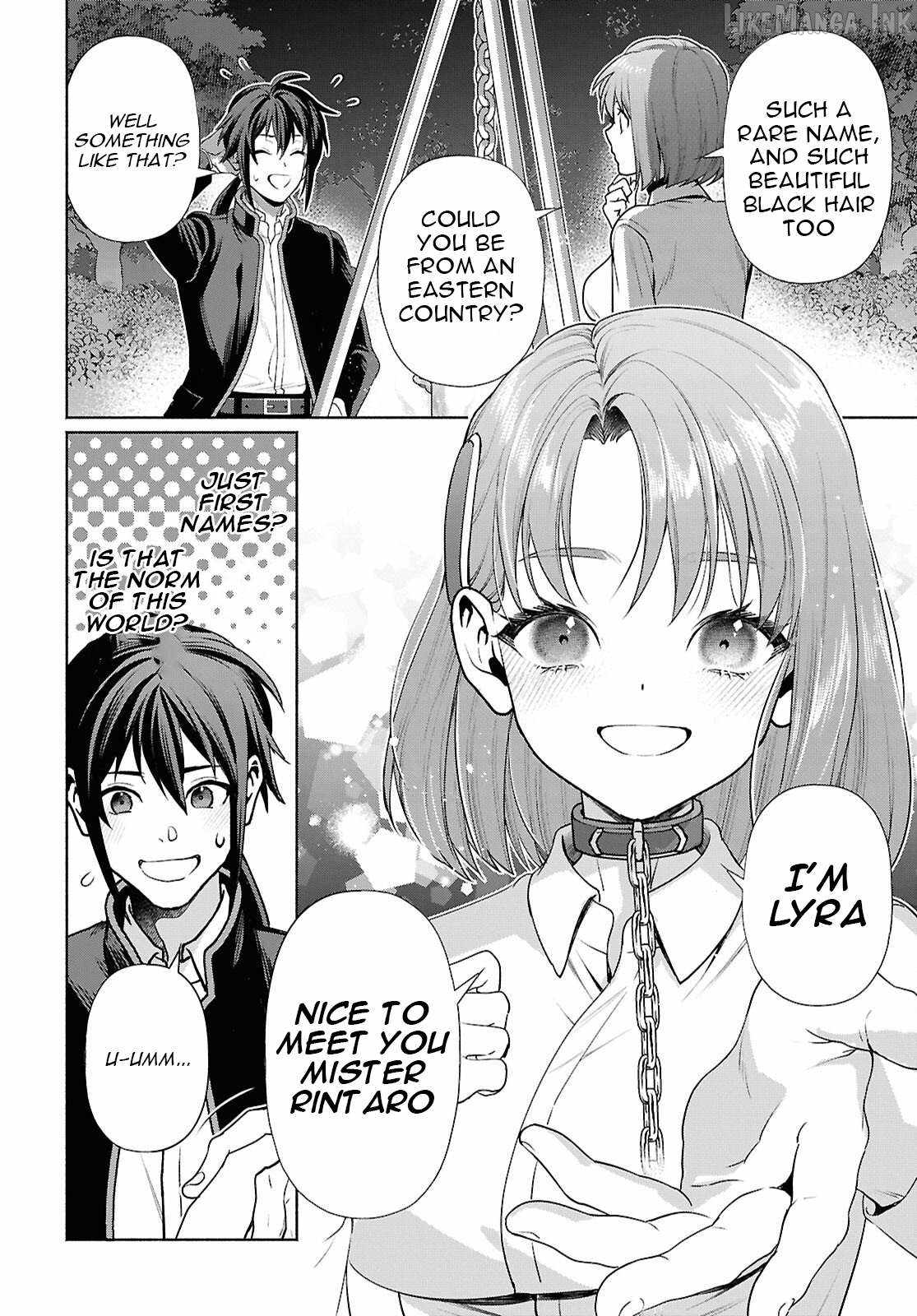 Muramura Shiteshimau Noroi no Youtou to Issho ni Isekai e Mayoikonde Shimatta Ken: Moto no Sekai e Kaeru tame ni Dorei o Hikiite Harem Party de Dungeon Kouryaku Shimasu Ch.2 p23