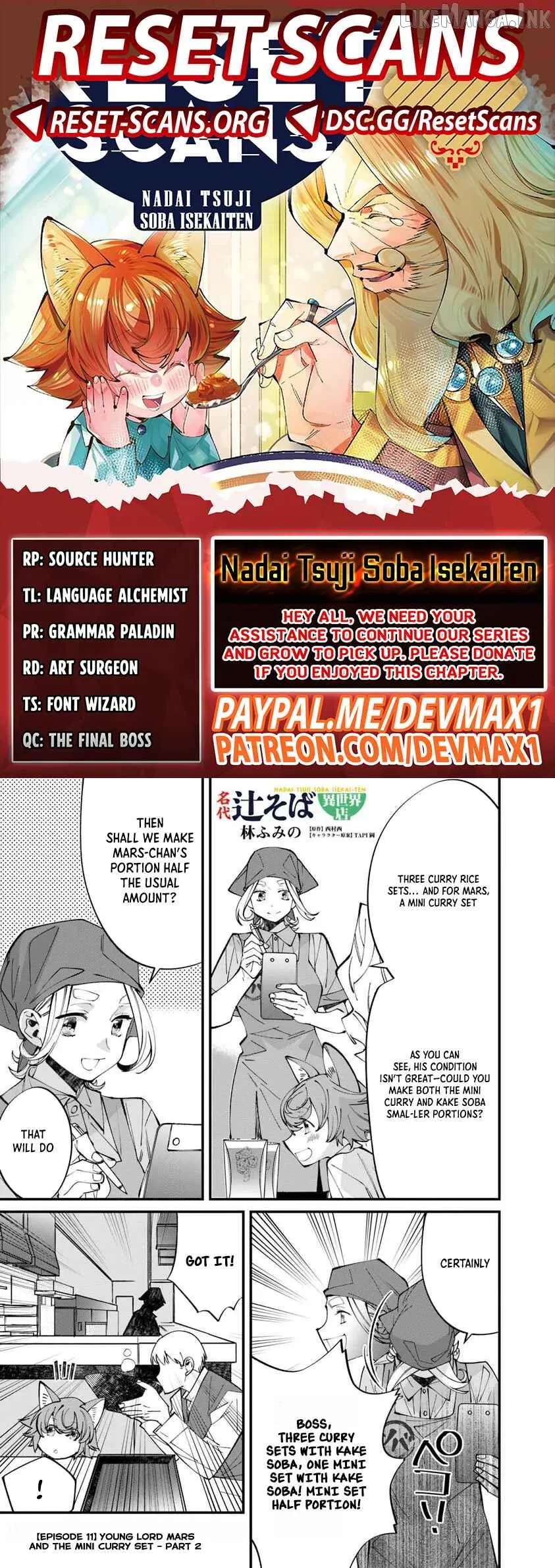 Famous buckwheat soba in another world Ch.11.2 p1