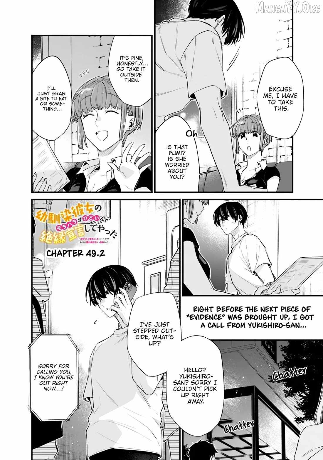 I’m Sick and Tired of My Childhood Friend’s, Now Girlfriend’s, Constant Abuse so I Broke up With Her Ch.49-2 p1