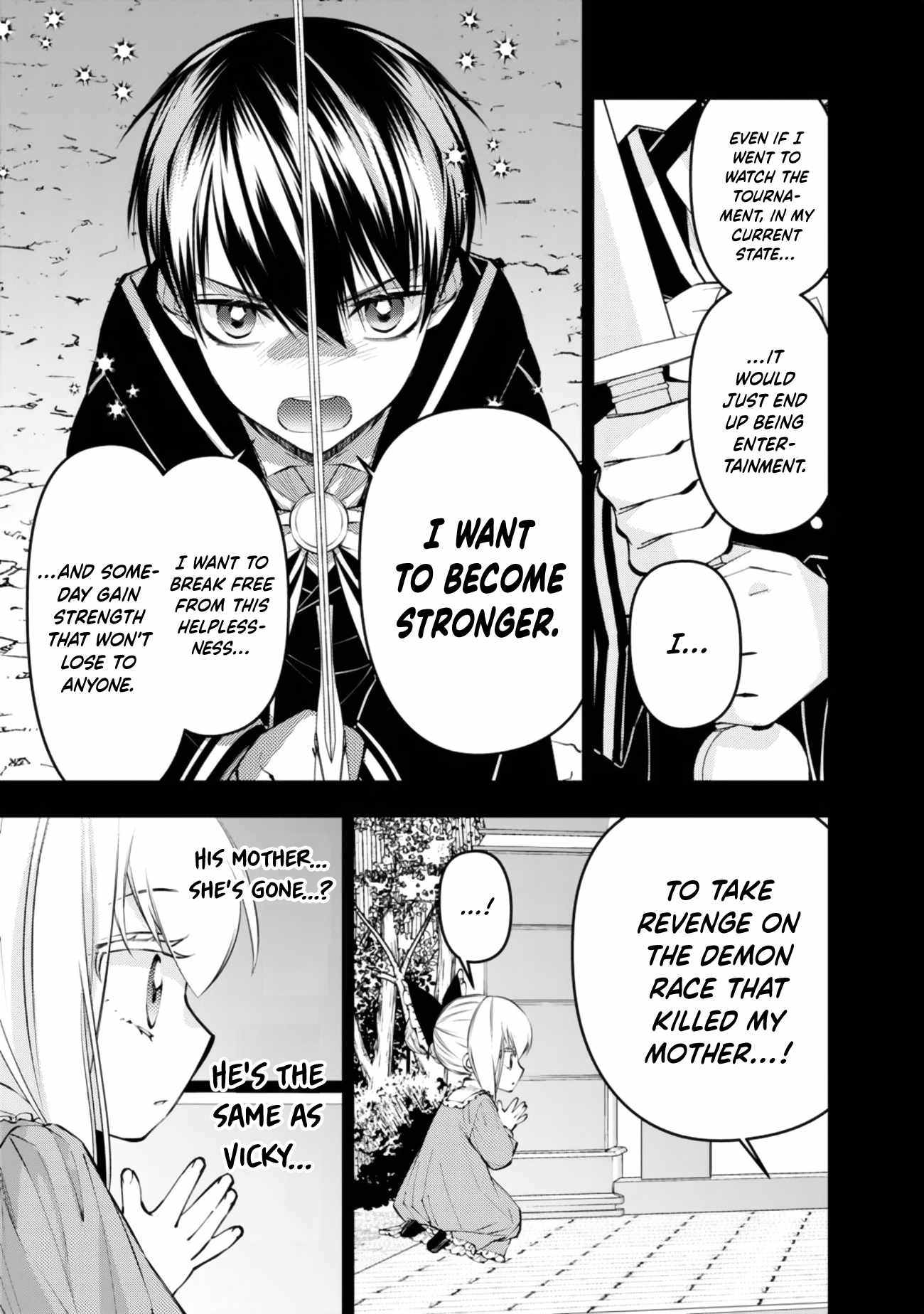 Fukushuu o Koinegau Saikyou Yuusha wa, Yami no Chikara de Senmetsu Musou Suru Ch.136 p14