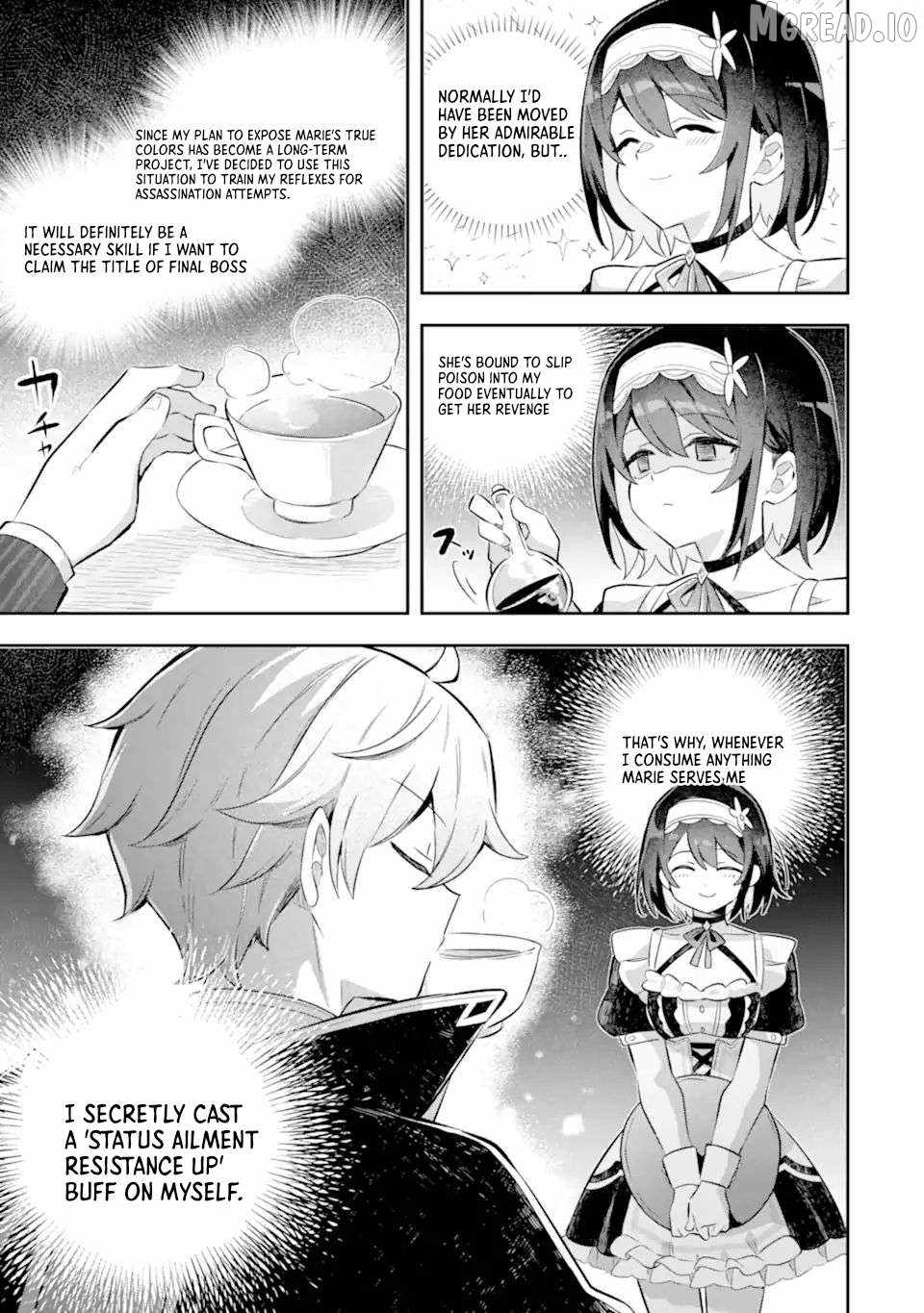 Game Sekai no mobu akuyaku ni tensei shita node Last bos wo mezashite mita Ch.5 p4