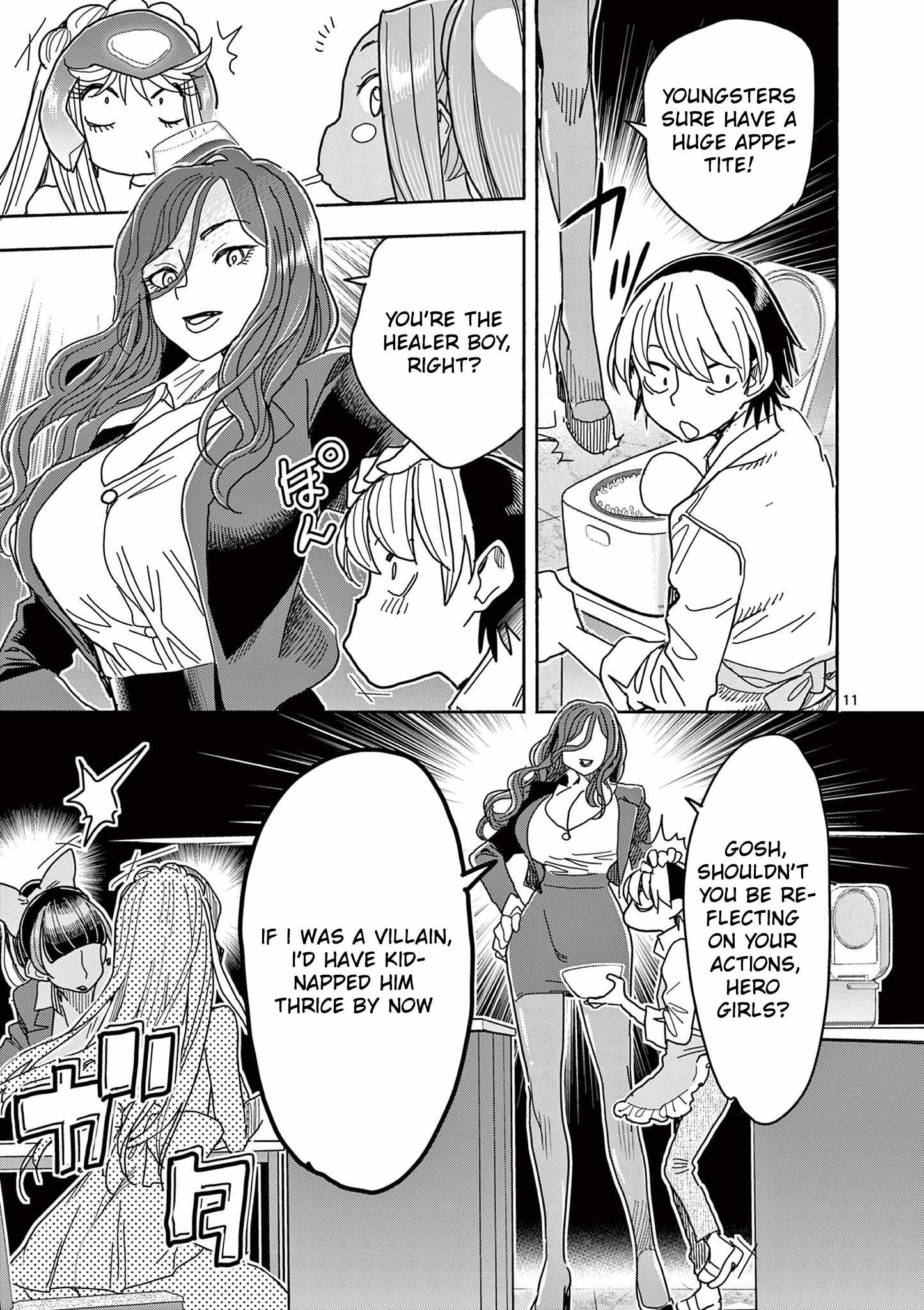 Hero Girl × Healer Boy: Touch or Death Ch.77 p12