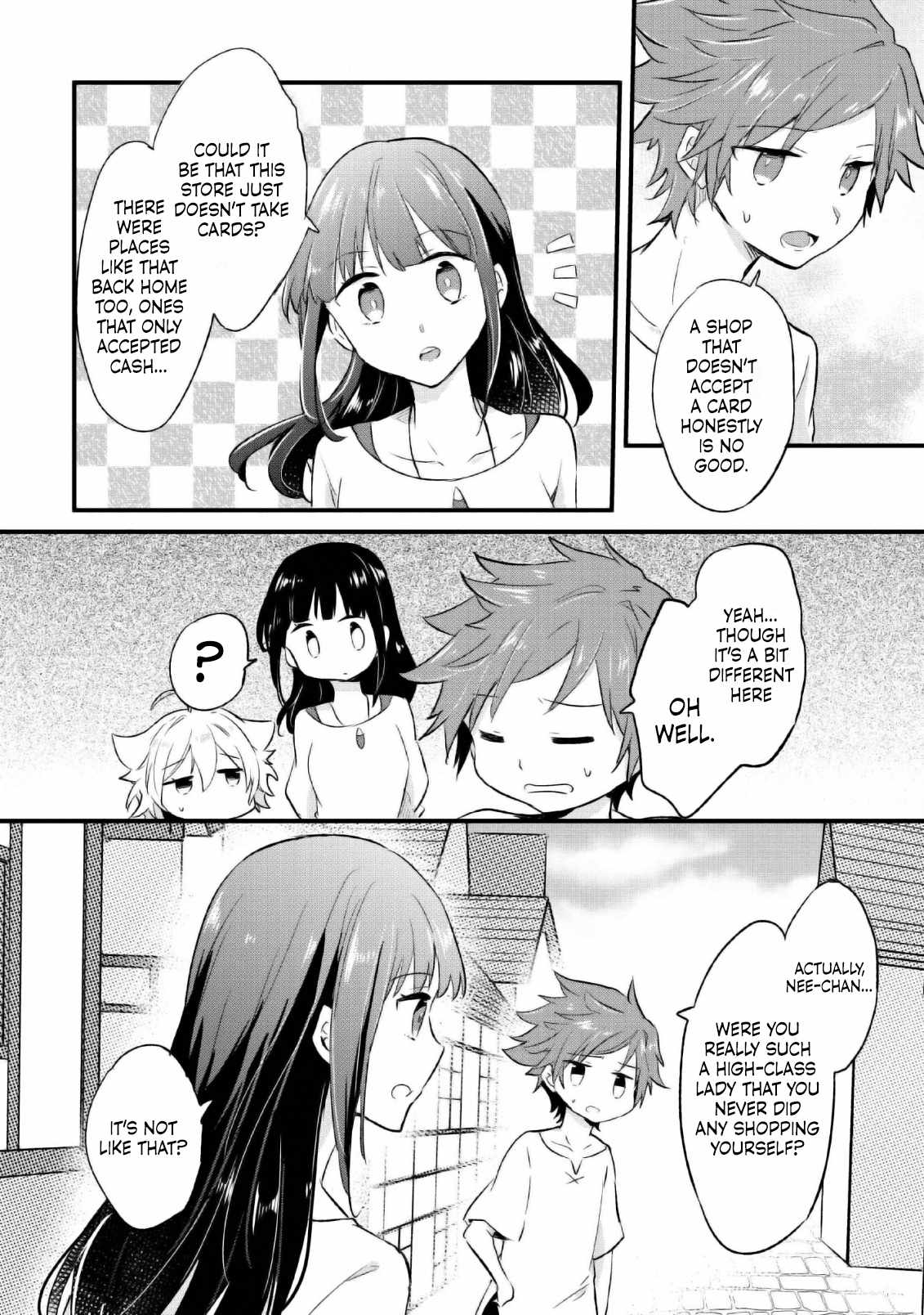 I decided to cook because the potion was soy sauce Ch.16 p11