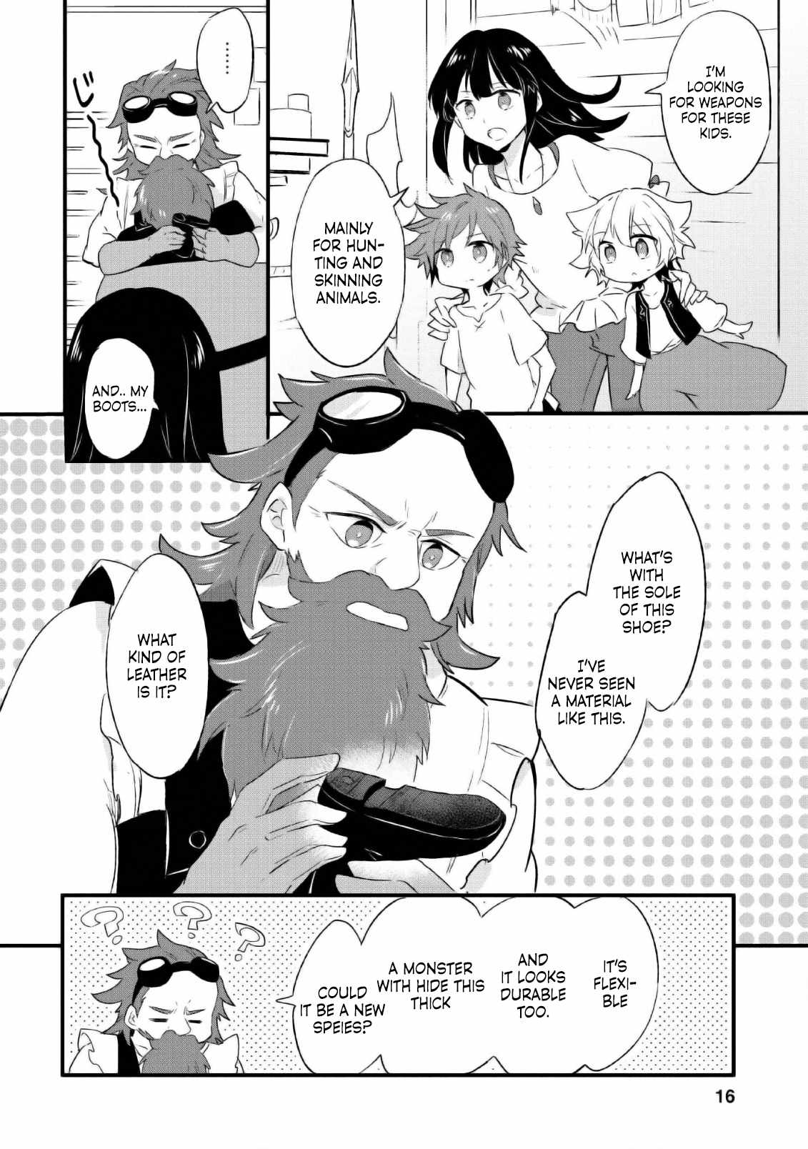 I decided to cook because the potion was soy sauce Ch.16 p15