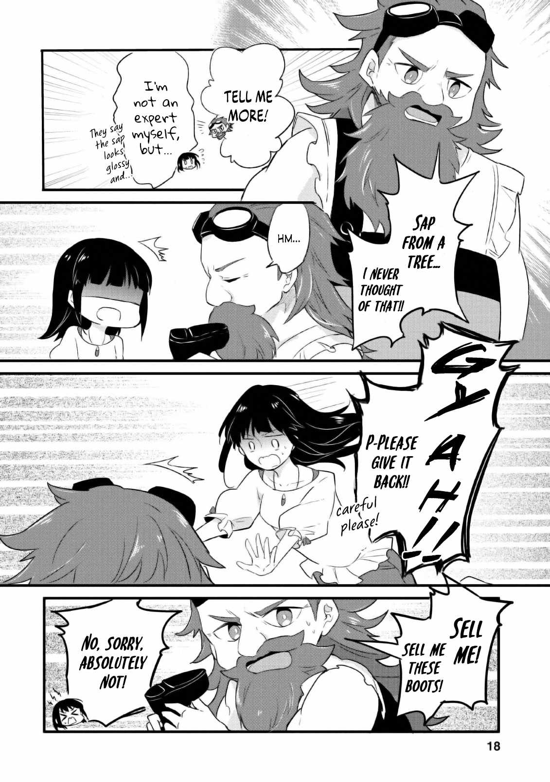 I decided to cook because the potion was soy sauce Ch.16 p17