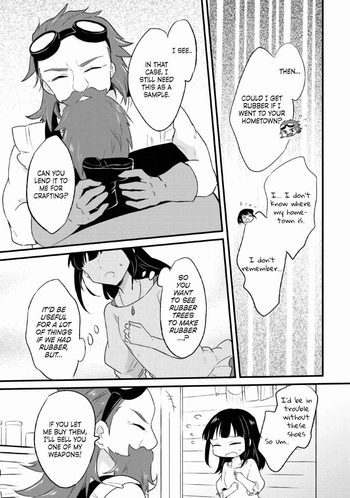 I decided to cook because the potion was soy sauce Ch.16 p18