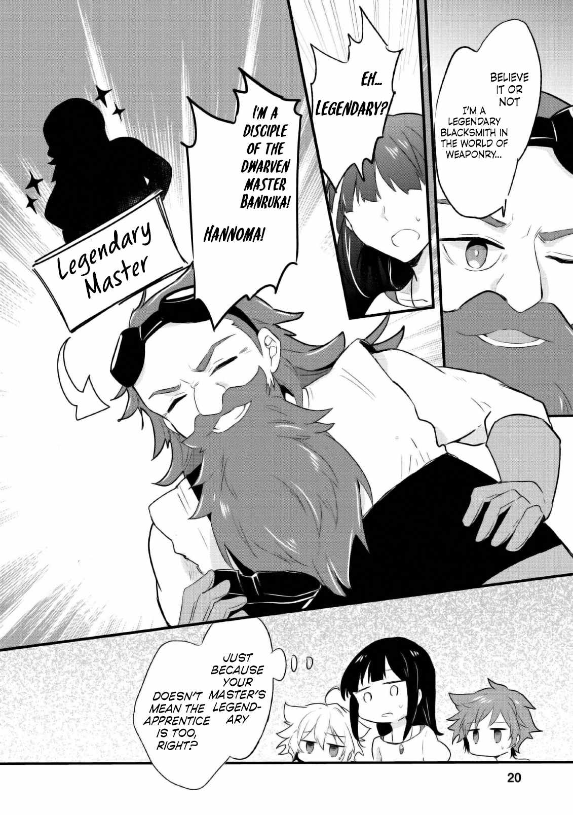 I decided to cook because the potion was soy sauce Ch.16 p19