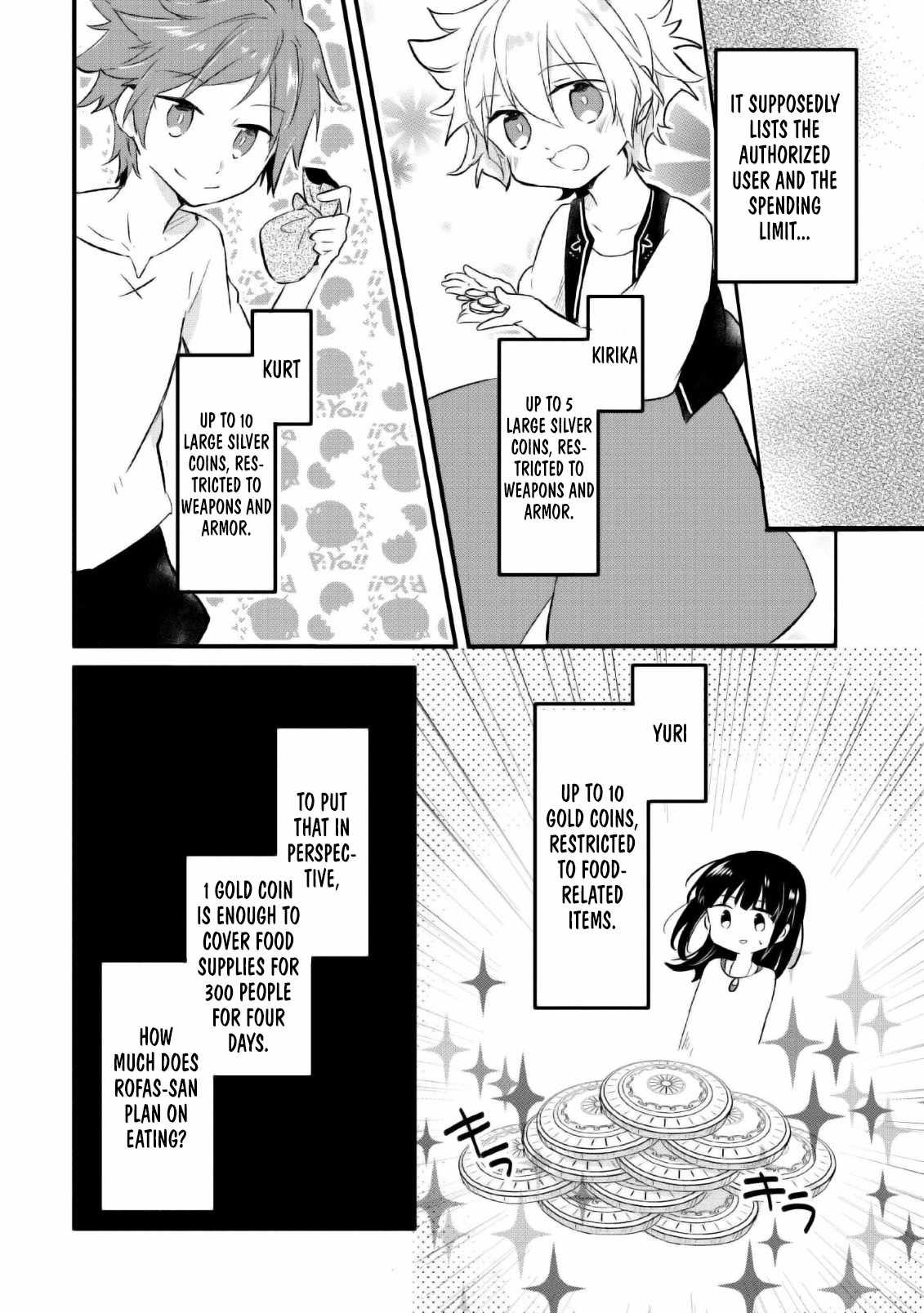 I decided to cook because the potion was soy sauce Ch.16 p3