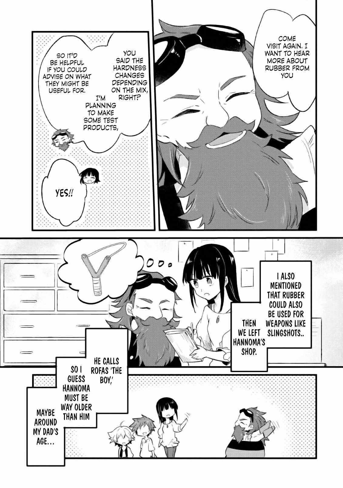 I decided to cook because the potion was soy sauce Ch.16 p28