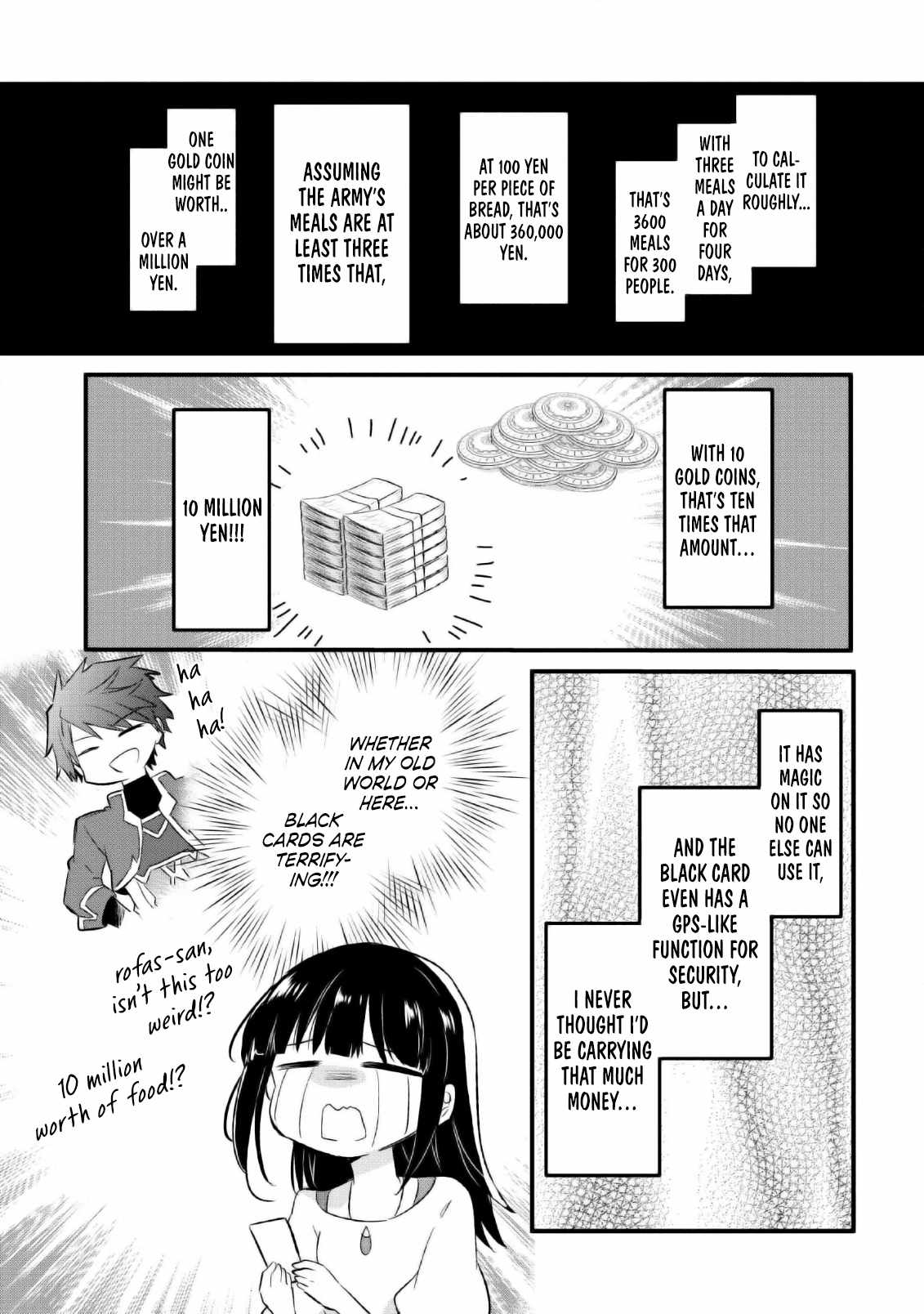 I decided to cook because the potion was soy sauce Ch.16 p4