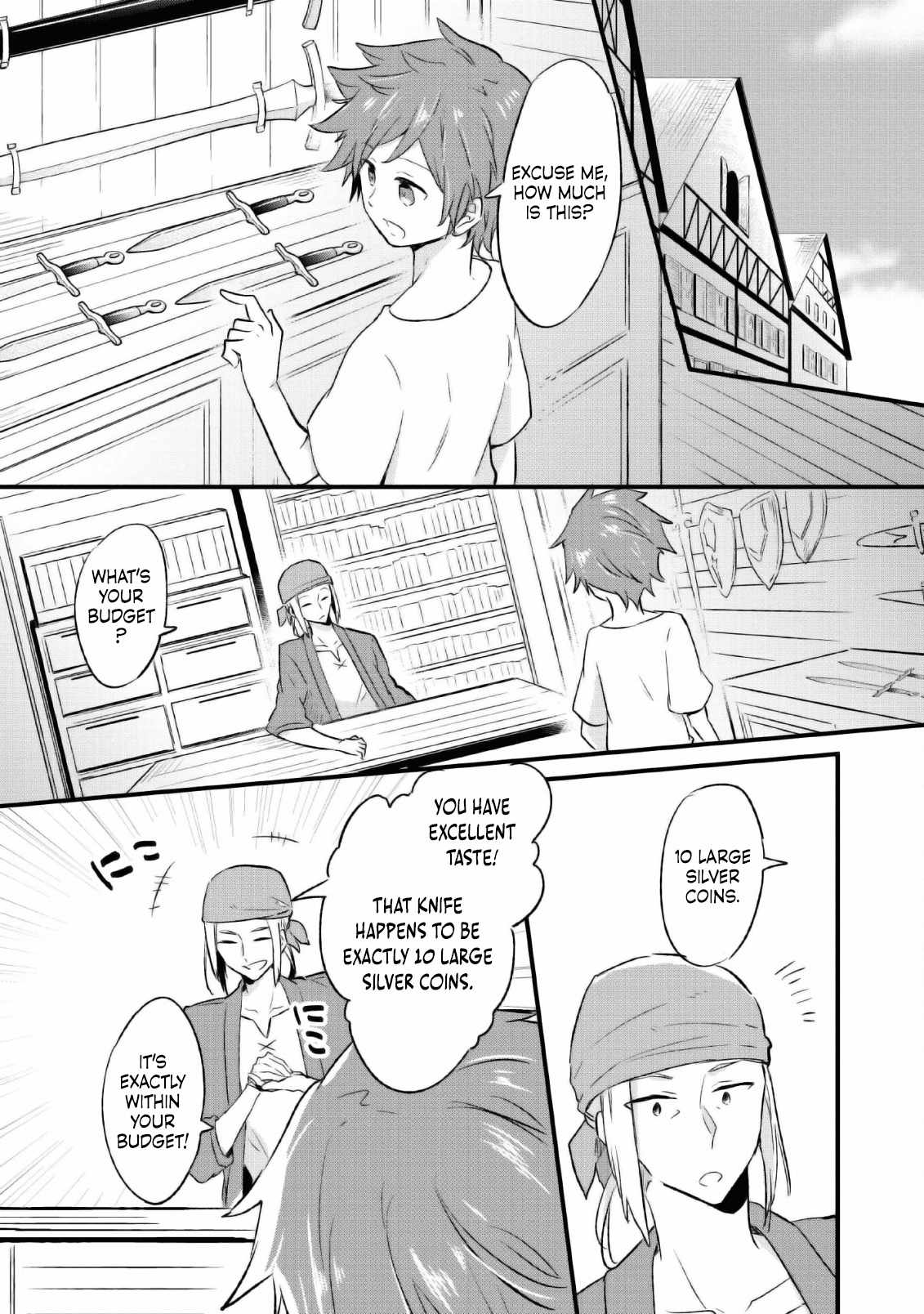 I decided to cook because the potion was soy sauce Ch.16 p5