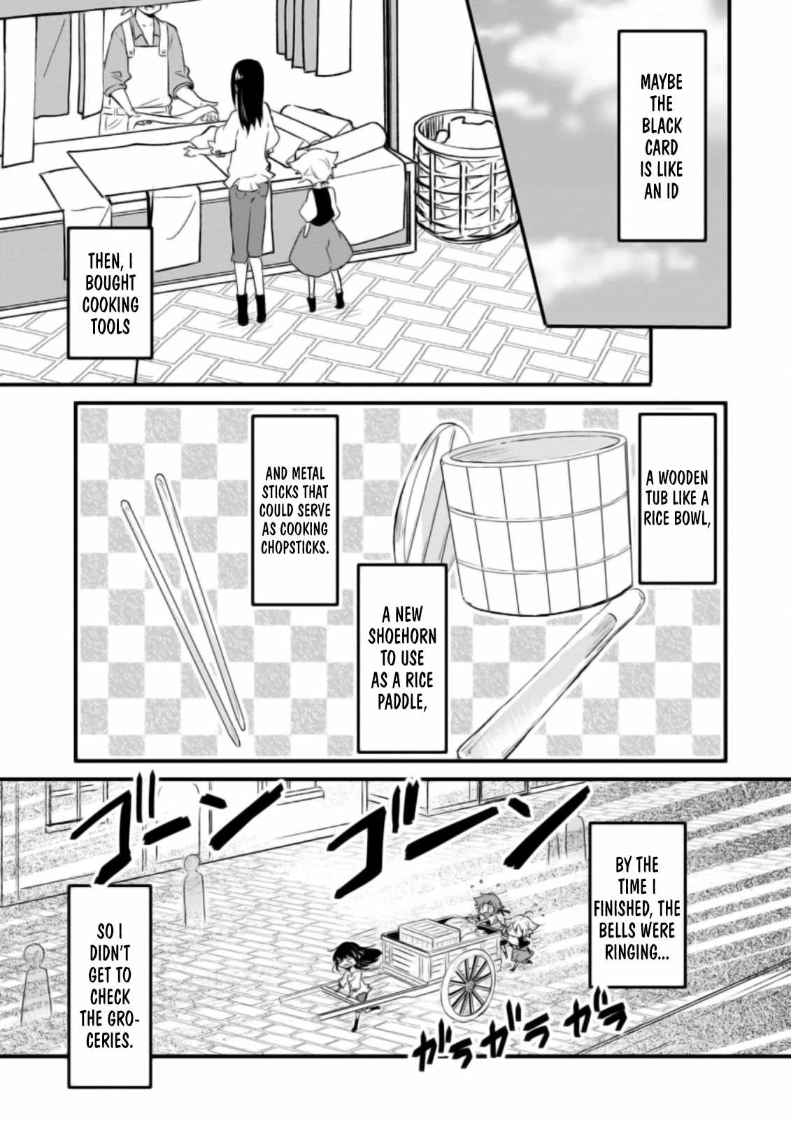 I decided to cook because the potion was soy sauce Ch.17 p12