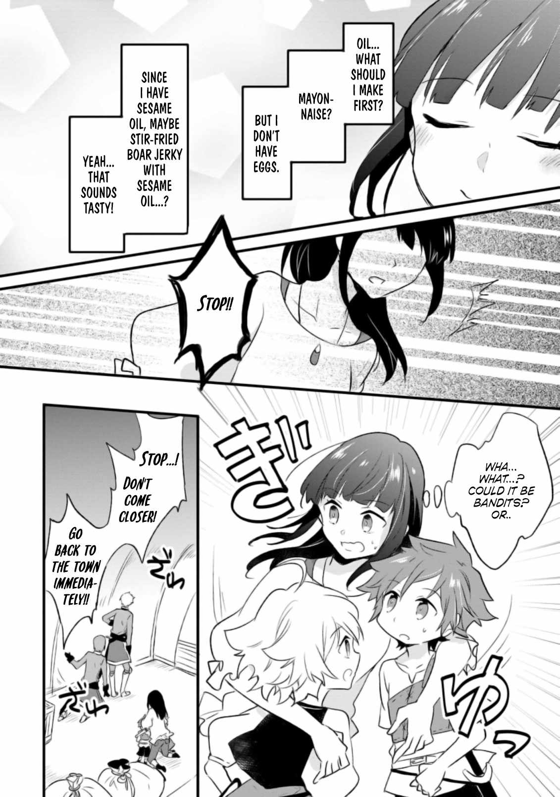 I decided to cook because the potion was soy sauce Ch.17 p15