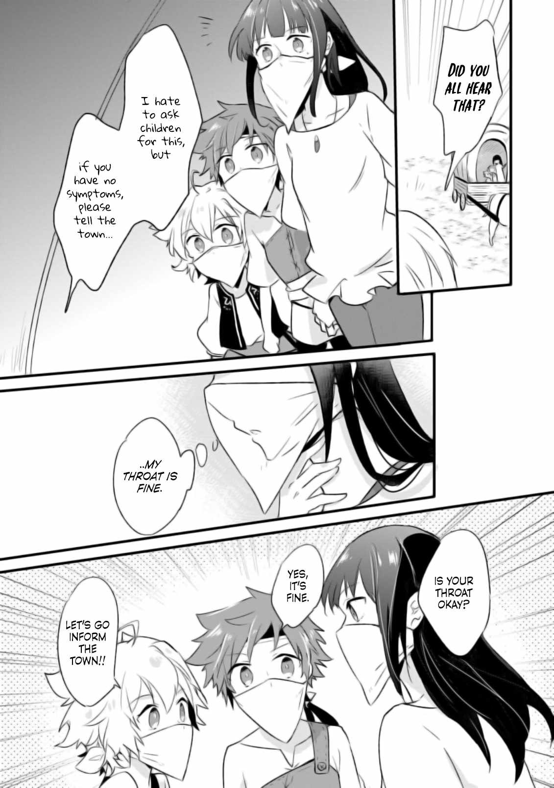 I decided to cook because the potion was soy sauce Ch.17 p20
