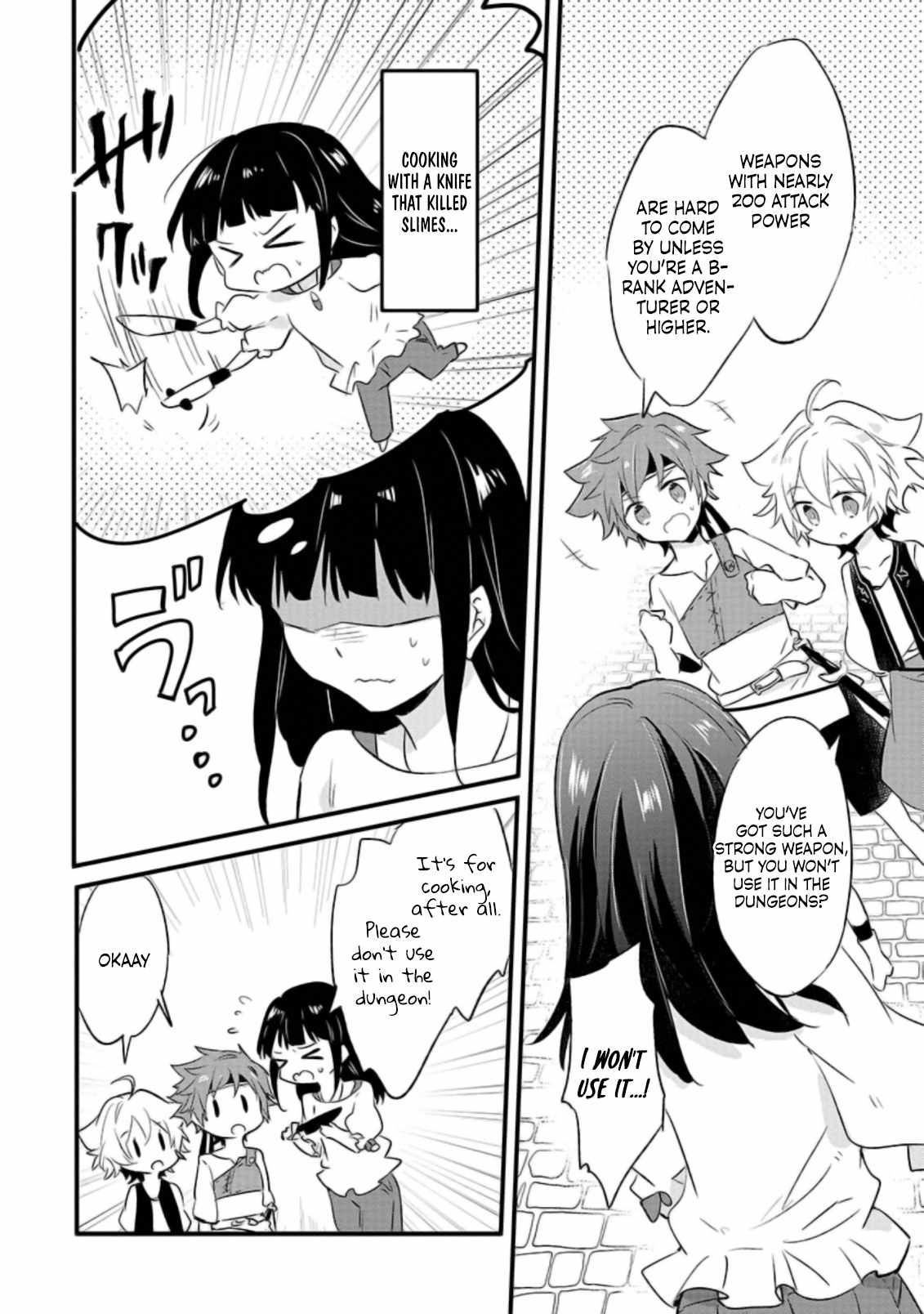 I decided to cook because the potion was soy sauce Ch.17 p3
