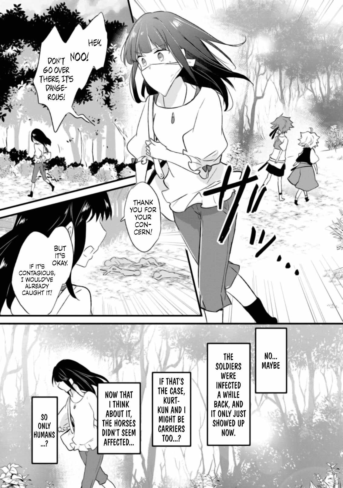 I decided to cook because the potion was soy sauce Ch.17 p24