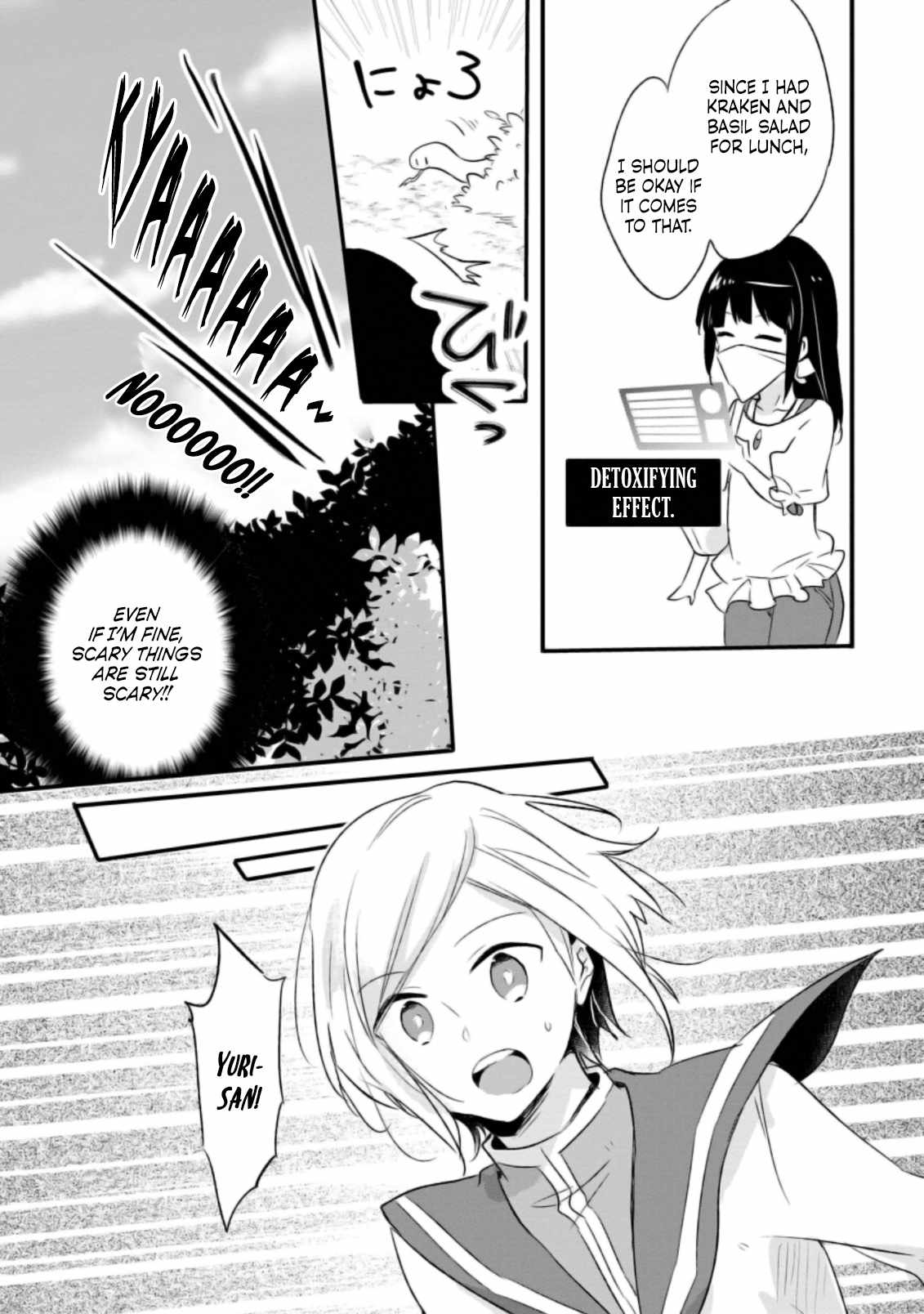 I decided to cook because the potion was soy sauce Ch.17 p28