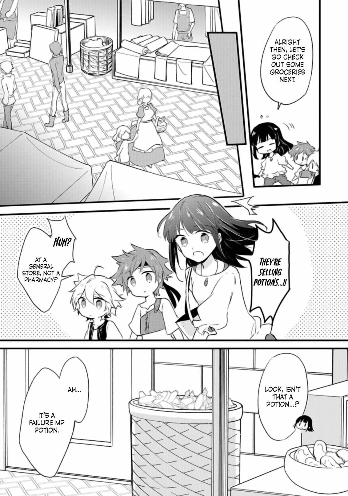 I decided to cook because the potion was soy sauce Ch.17 p4