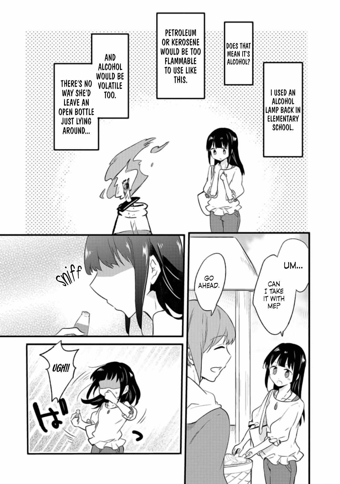 I decided to cook because the potion was soy sauce Ch.17 p7