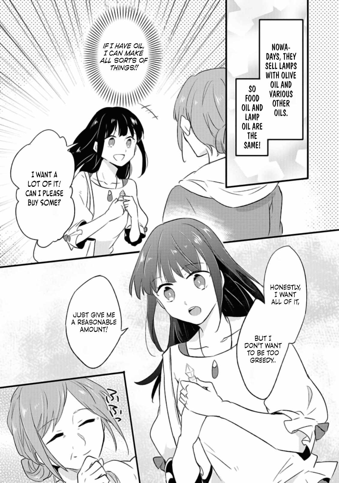 I decided to cook because the potion was soy sauce Ch.17 p9