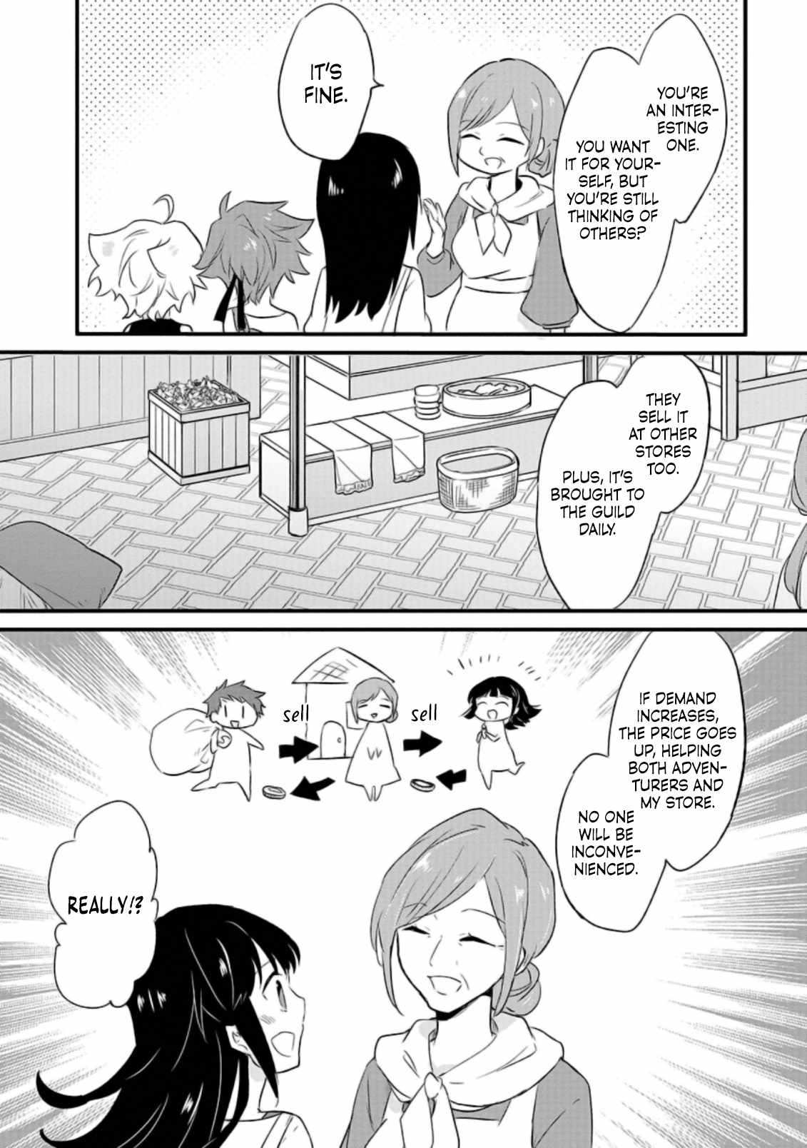 I decided to cook because the potion was soy sauce Ch.17 p10