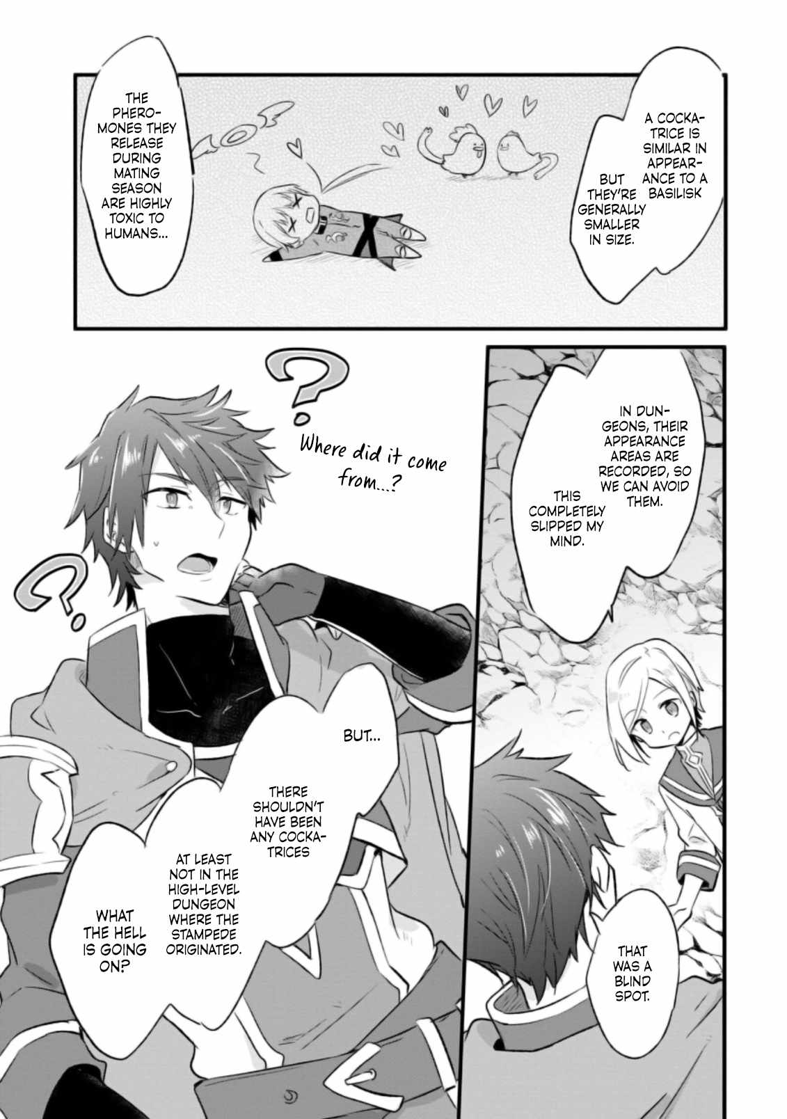 I decided to cook because the potion was soy sauce Ch.18 p12