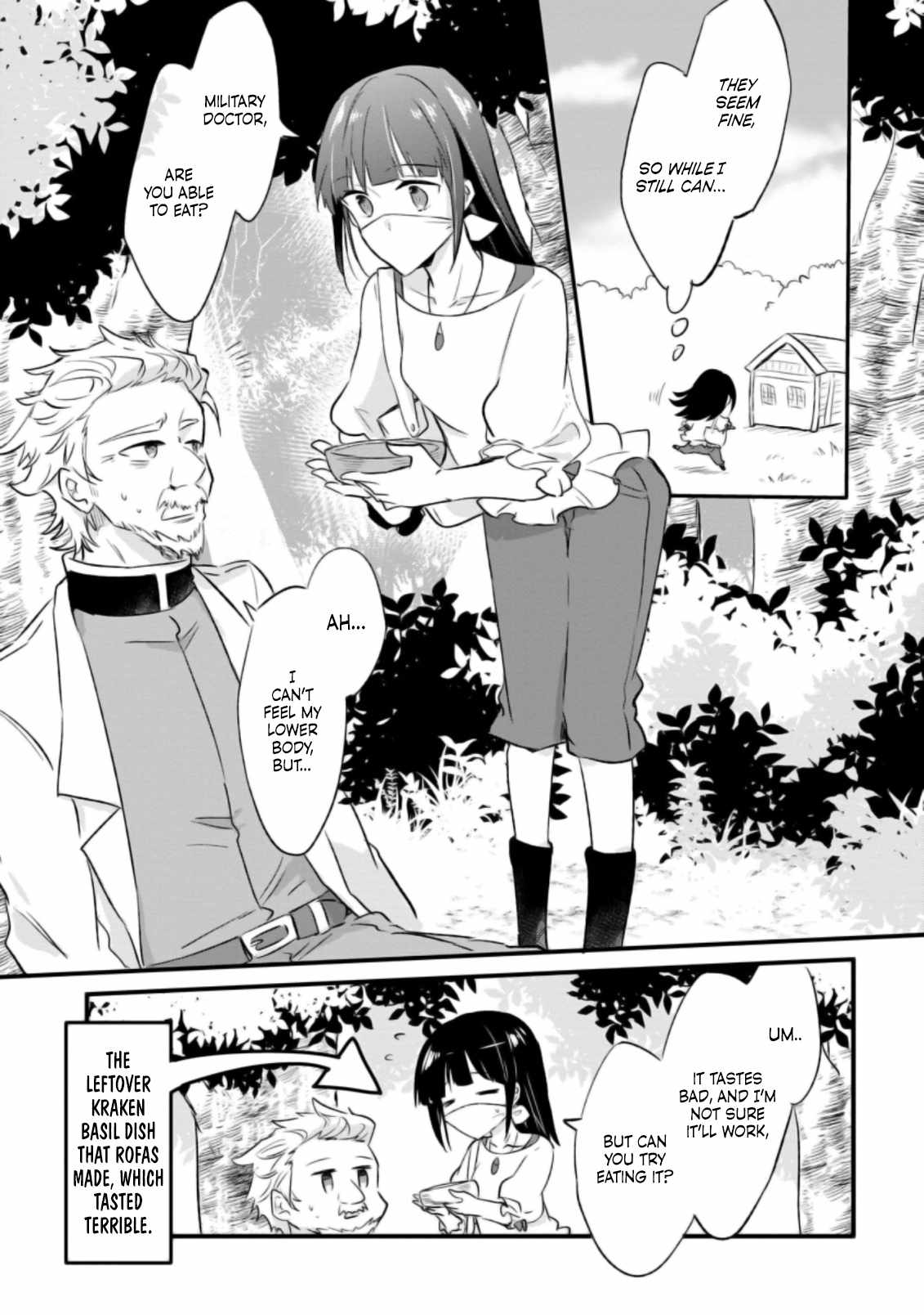 I decided to cook because the potion was soy sauce Ch.18 p14