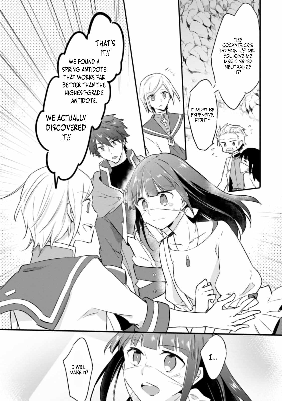 I decided to cook because the potion was soy sauce Ch.18 p18
