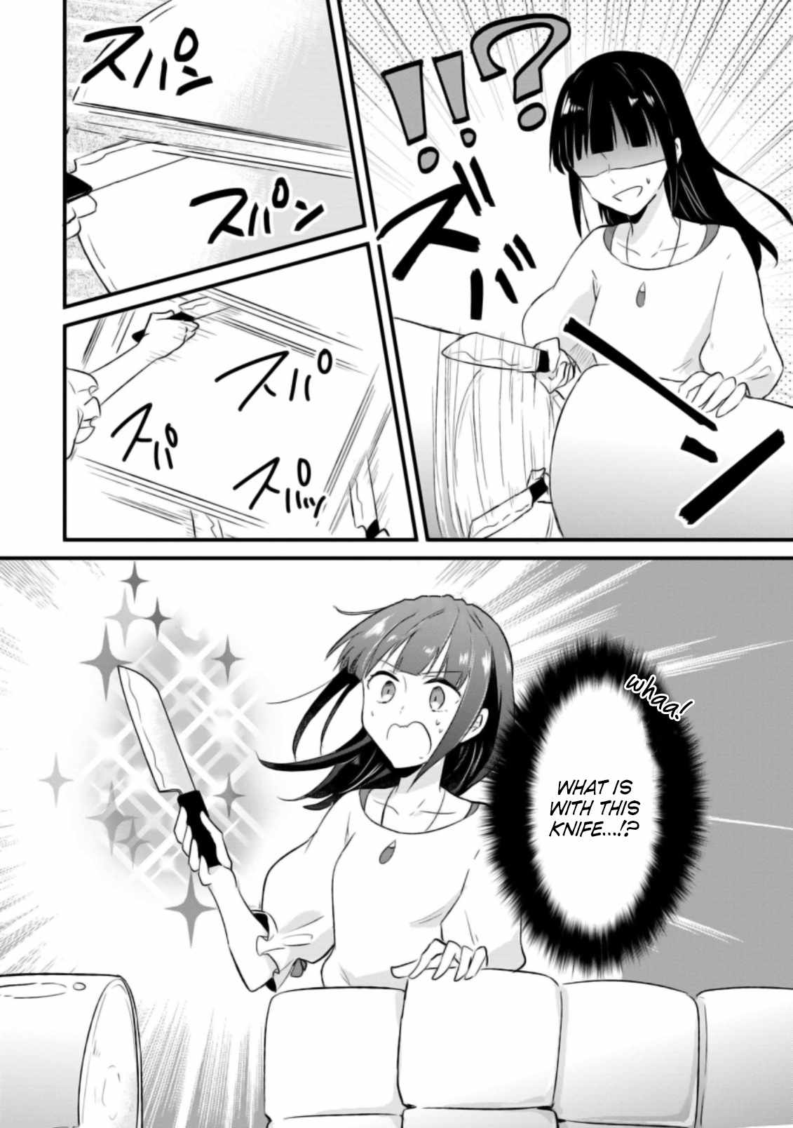 I decided to cook because the potion was soy sauce Ch.18 p31