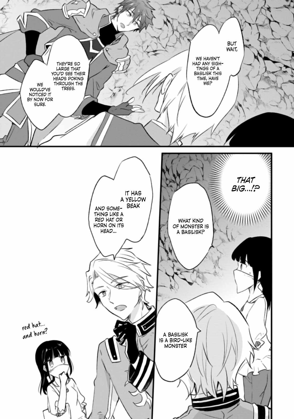 I decided to cook because the potion was soy sauce Ch.18 p8