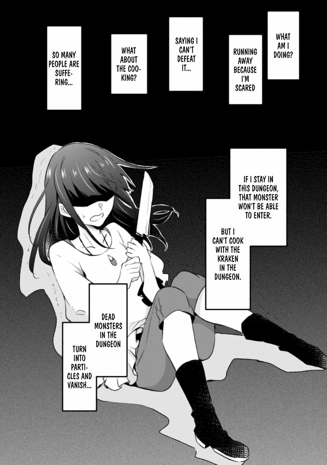 I decided to cook because the potion was soy sauce Ch.19 p11