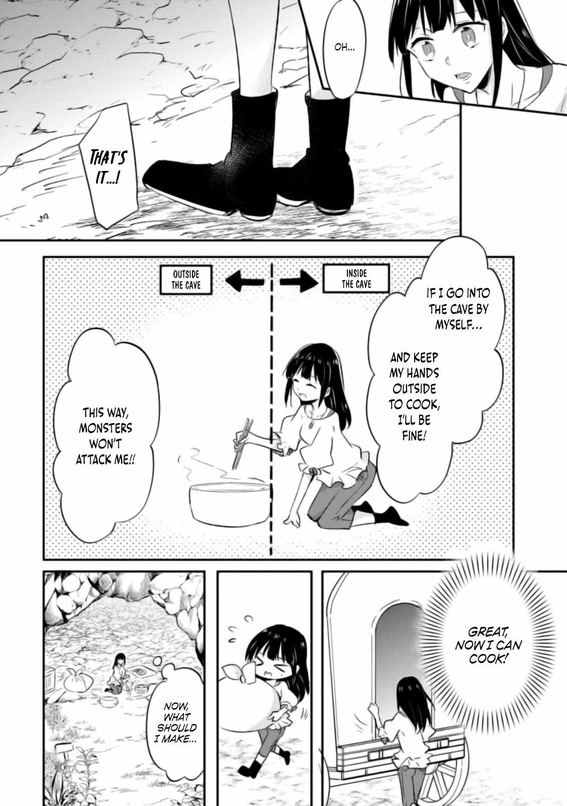 I decided to cook because the potion was soy sauce Ch.19 p17