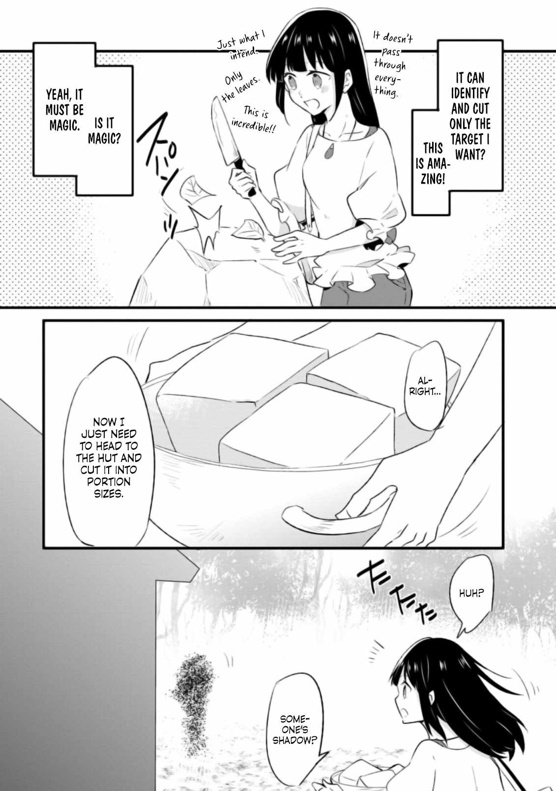I decided to cook because the potion was soy sauce Ch.19 p3