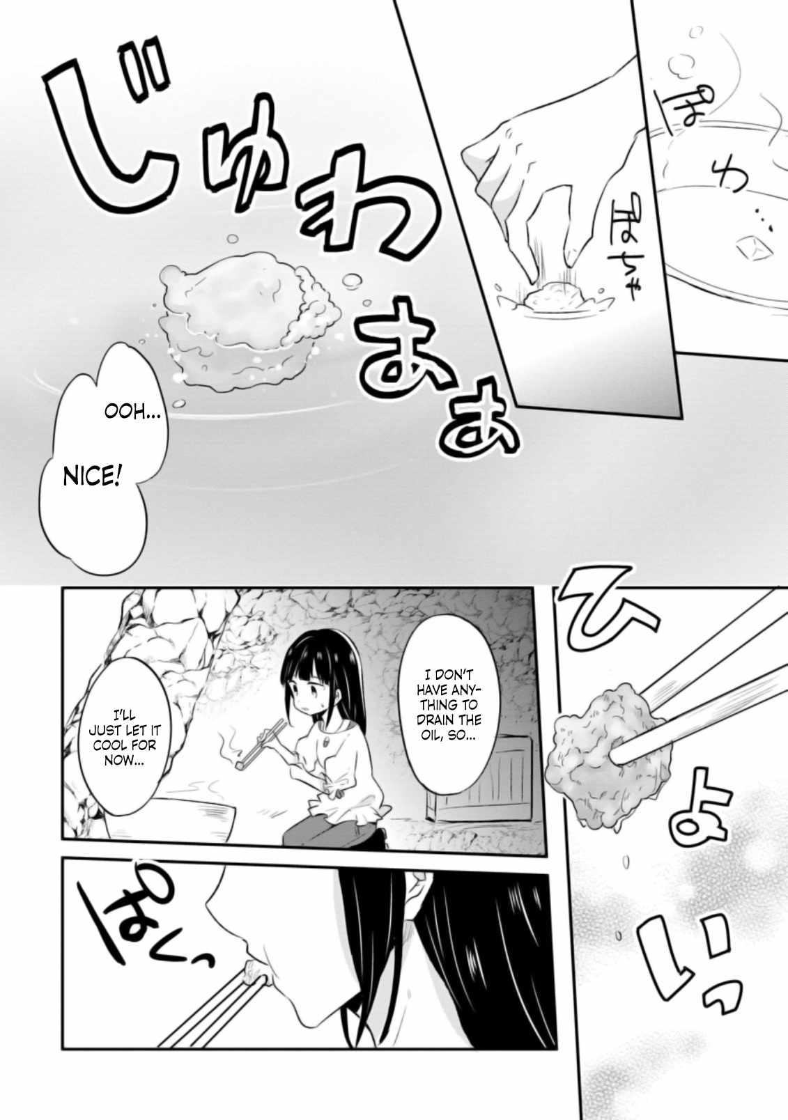 I decided to cook because the potion was soy sauce Ch.19 p21
