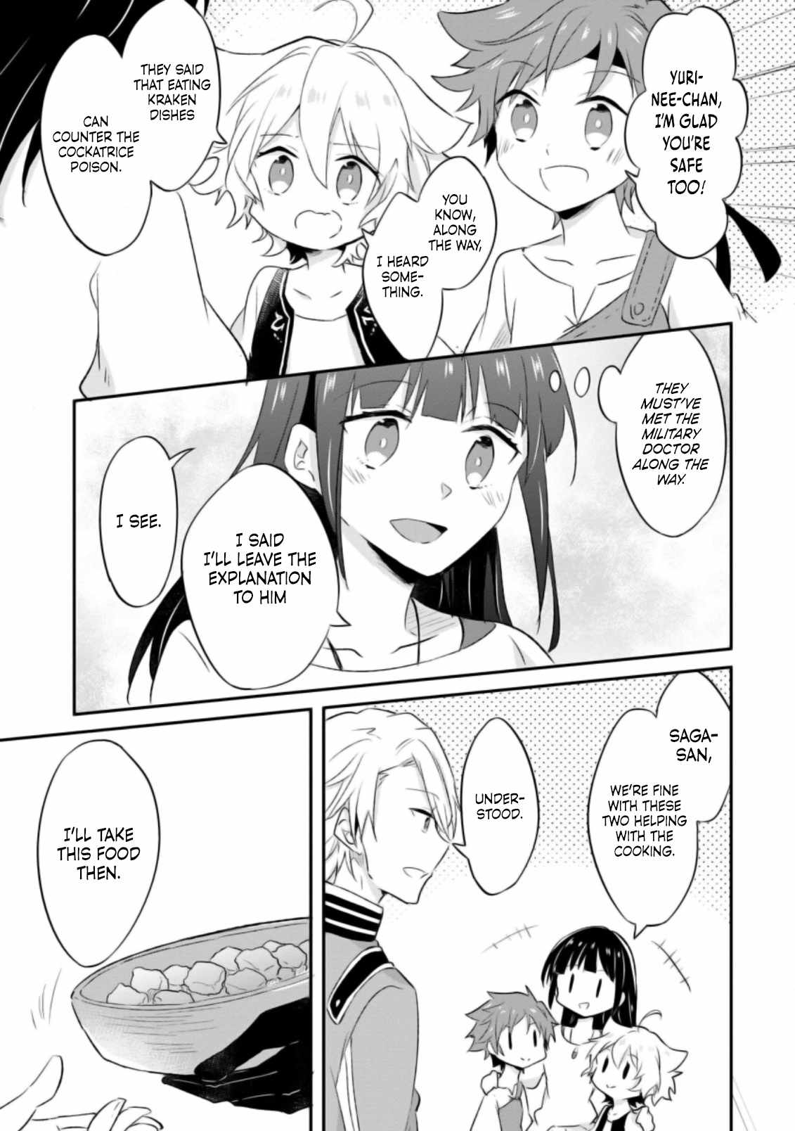 I decided to cook because the potion was soy sauce Ch.19 p28