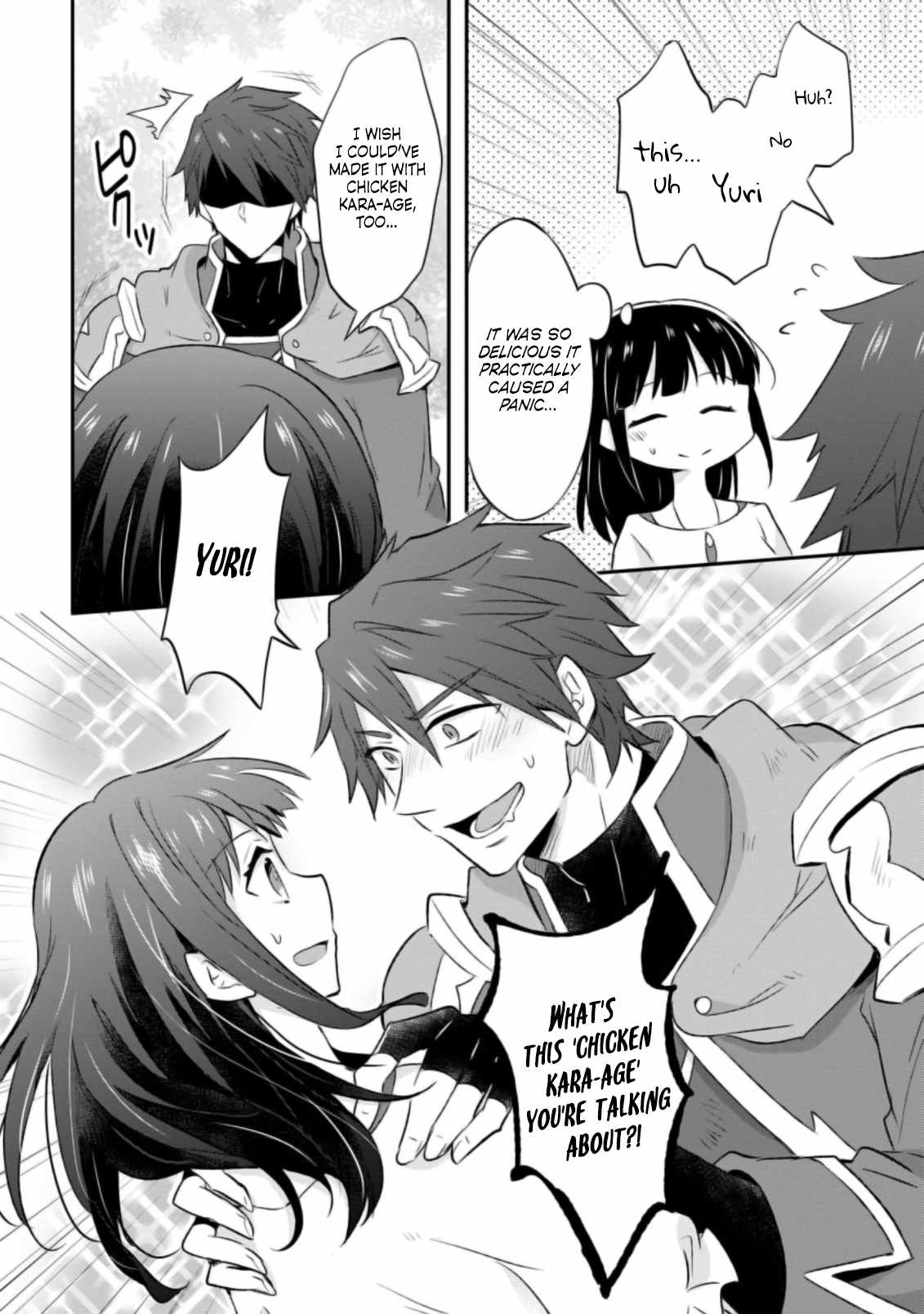 I decided to cook because the potion was soy sauce Ch.19 p31