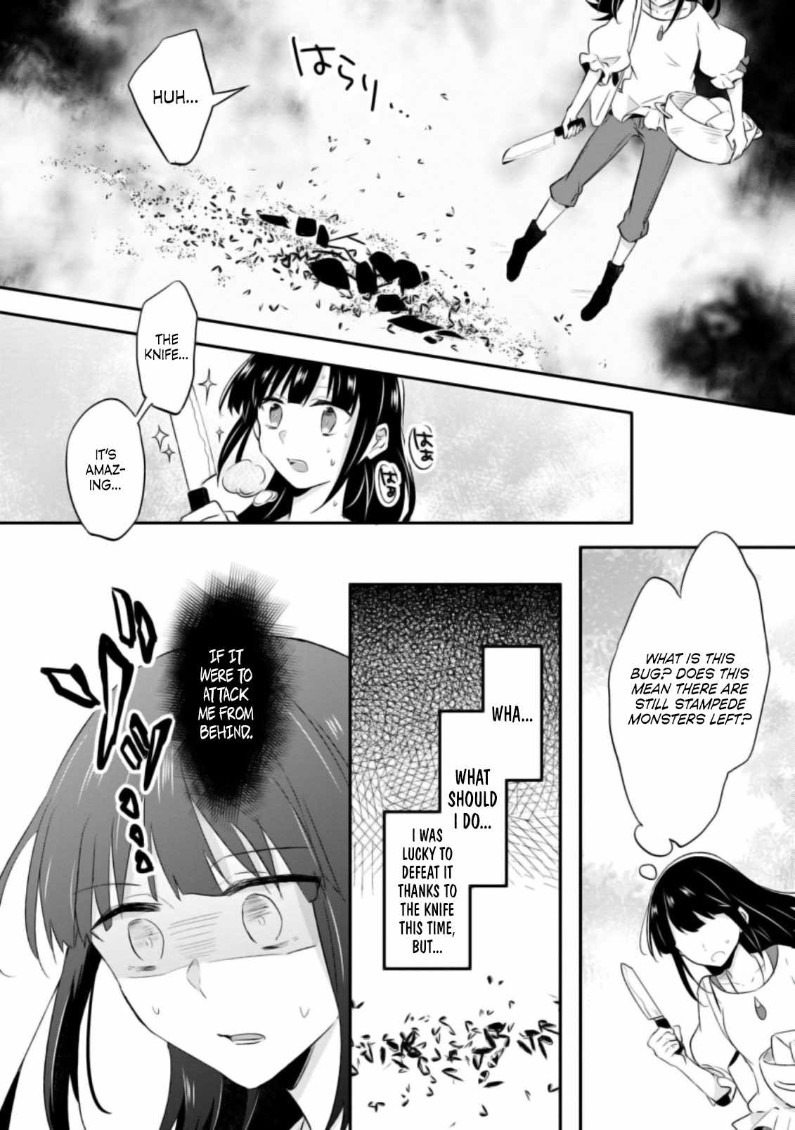 I decided to cook because the potion was soy sauce Ch.19 p5