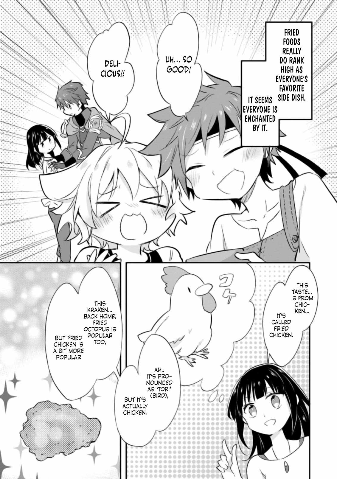 I decided to cook because the potion was soy sauce Ch.20 p2