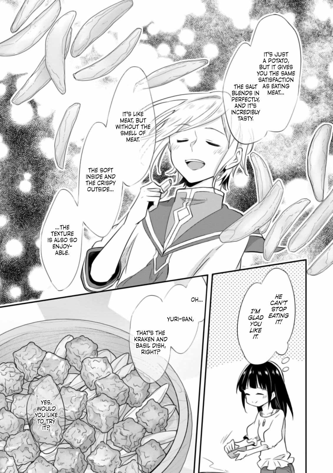 I decided to cook because the potion was soy sauce Ch.20 p18